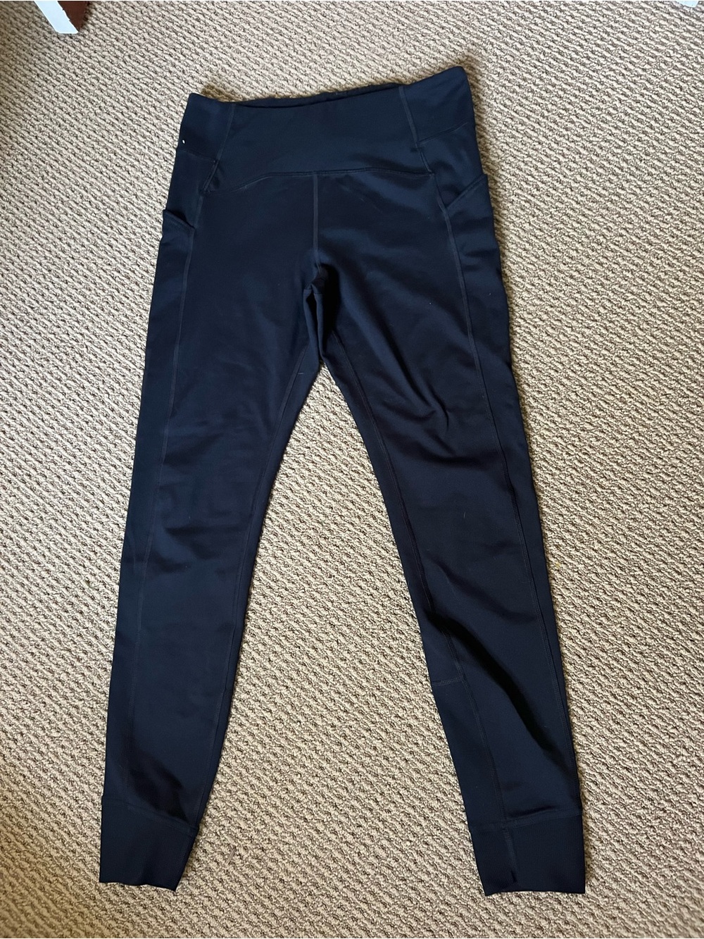 Brooks Black High-Waist Leggings